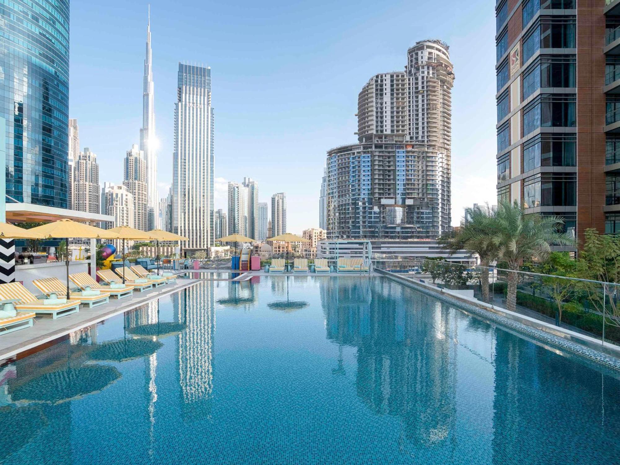 Hotel Pullman Dubai Downtown Exterior foto